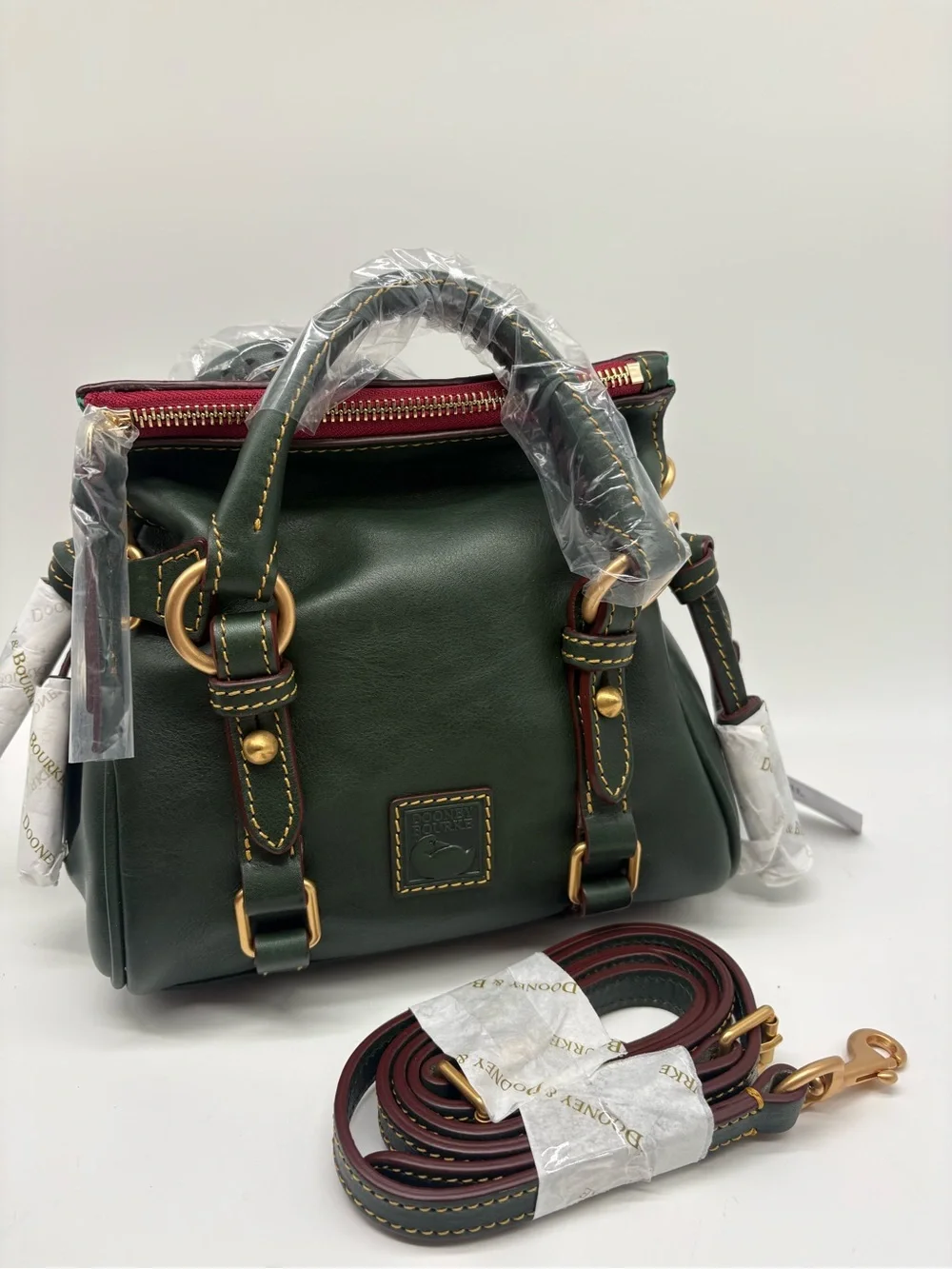Dooney & Bourke Ivy Florentine Nano Satchel handbag New